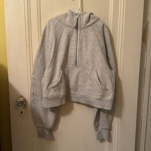 Scuba Oversized Half-Zip Hoodie
